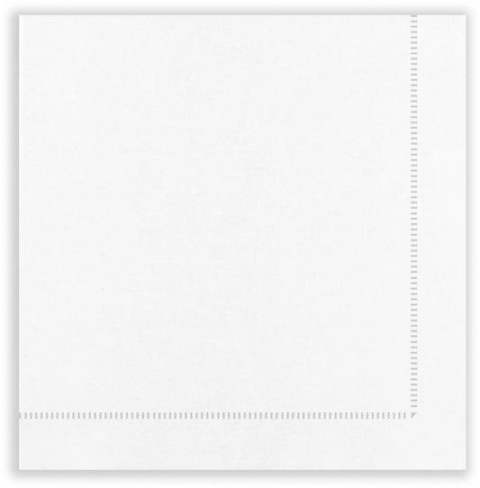 BIO Frame Hemstitch Dinner Napkins (40x40cm) 50 Pack