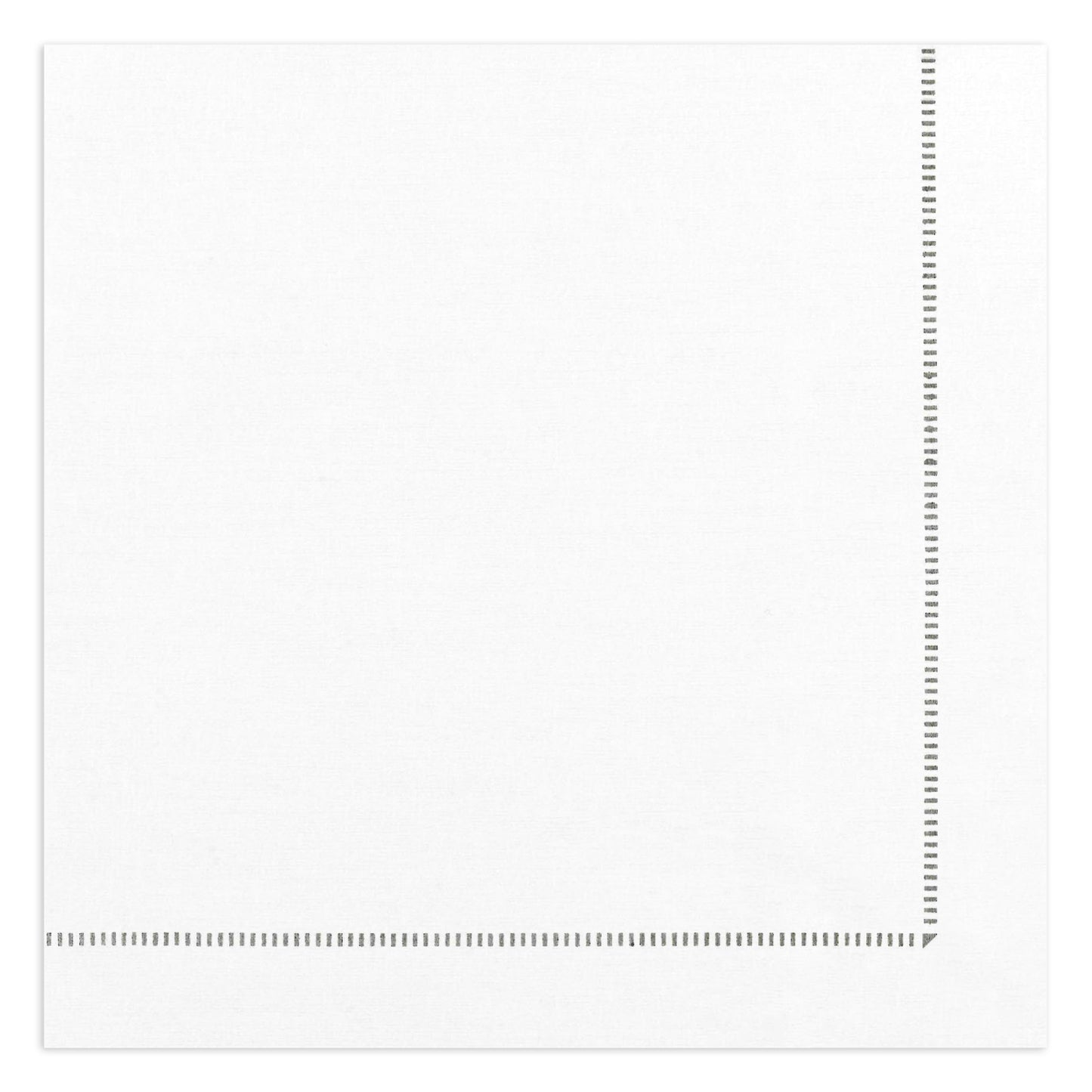 BIO Frame Hemstitch Dinner Napkins (40x40cm) 50 Pack
