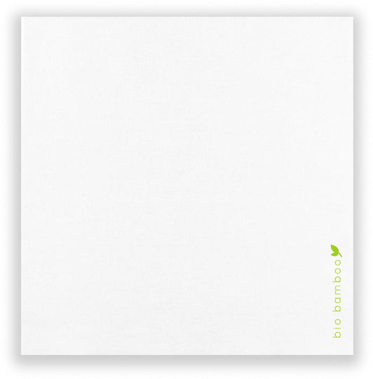 BIO Dinner Napkin- White (40x40cm) 50 Pack