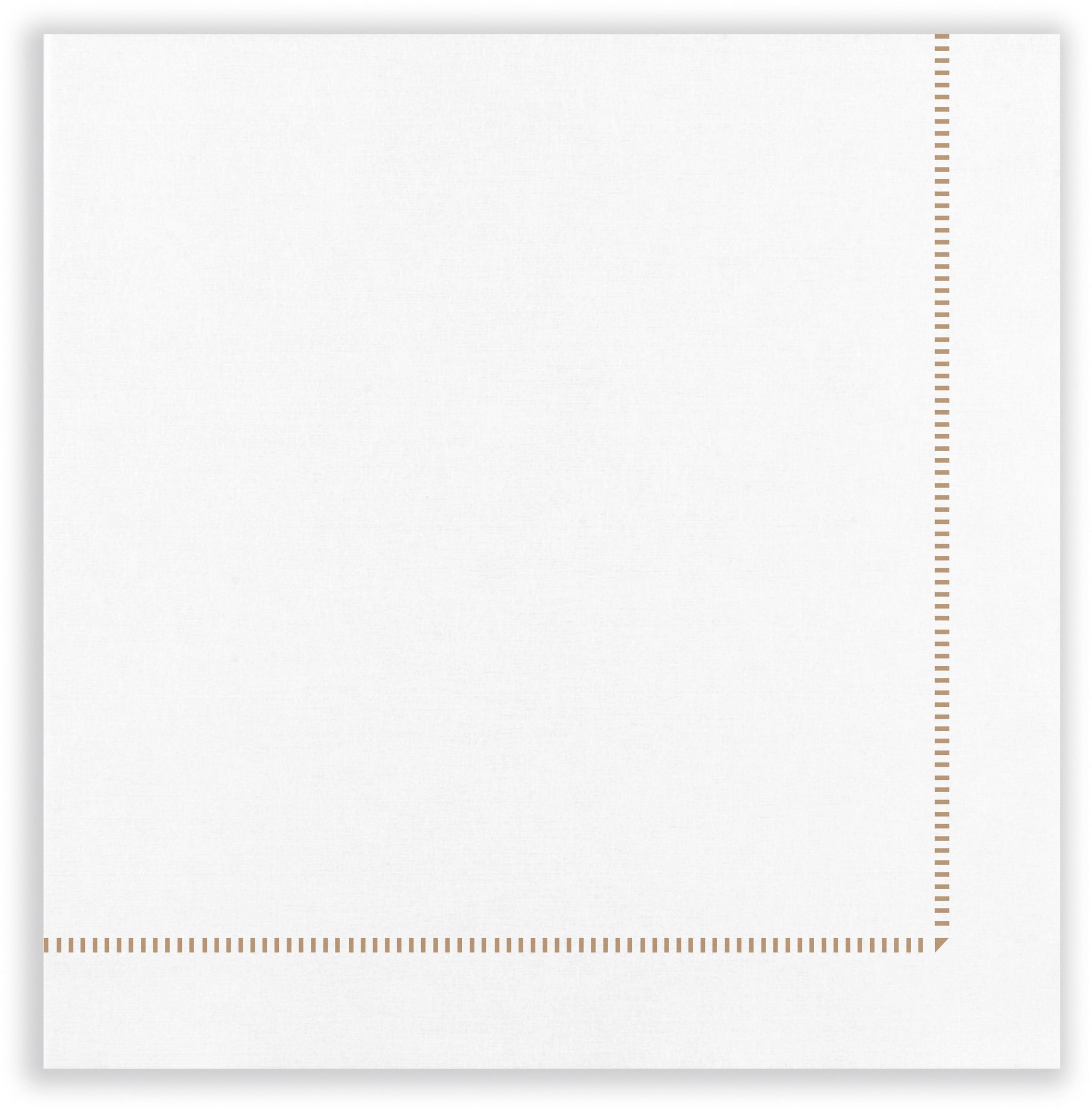 BIO Frame Hemstitch Dinner Napkins (40x40cm) 50 Pack