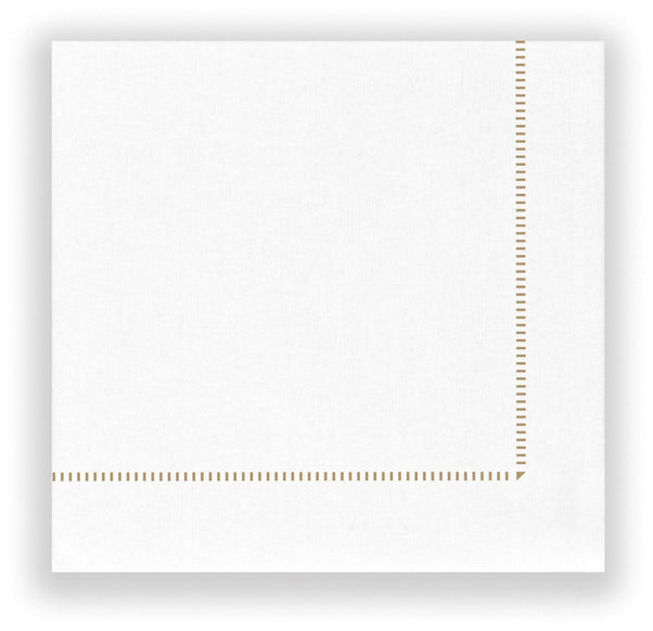 BIO Frame Cocktail Napkins- Gold (25x25cm) 50 Pack