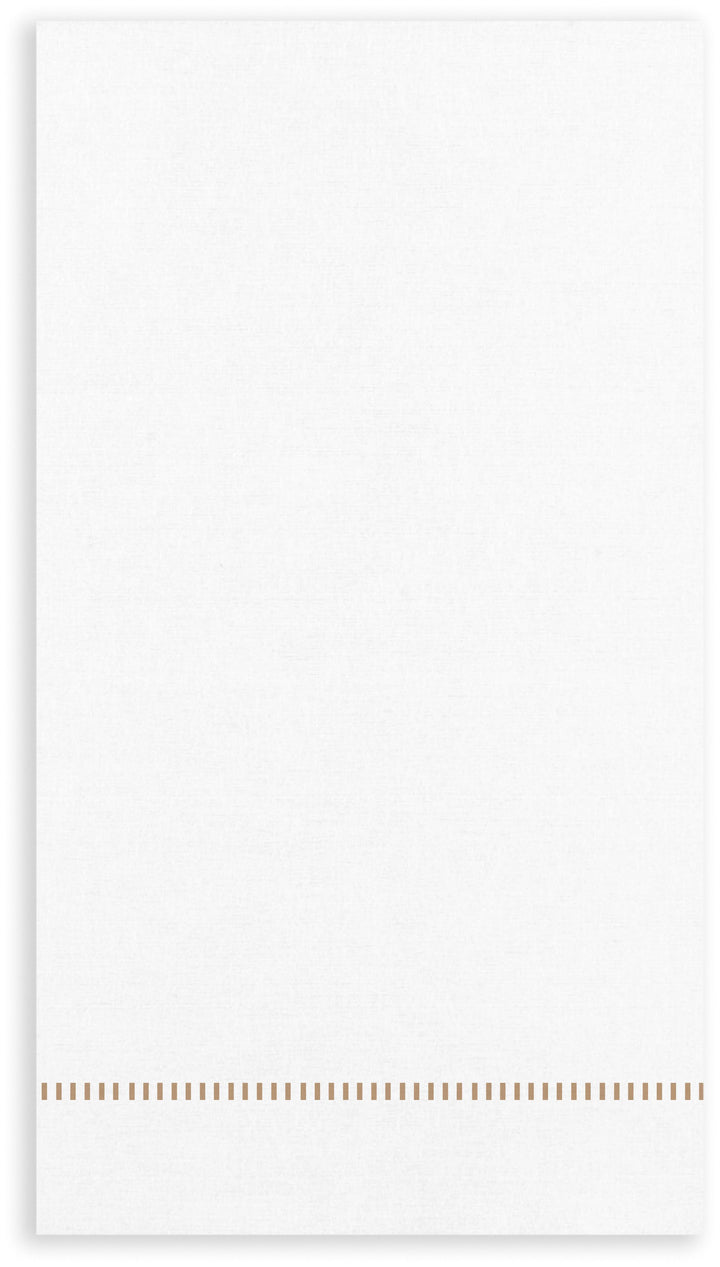 BIO Frame Guest Towel Napkins- Gold (33x40cm) 25 Pack