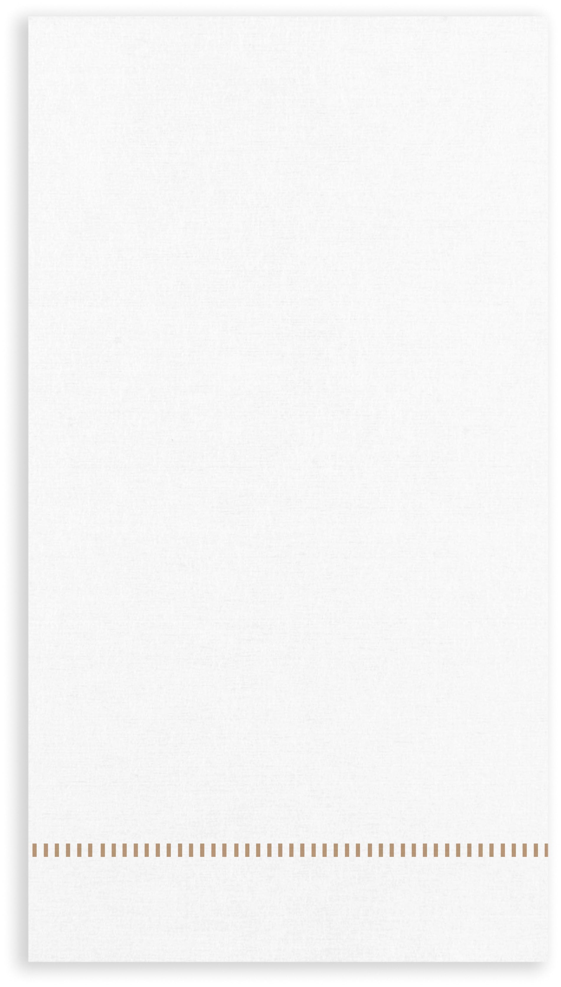 BIO Frame Guest Towel Napkins- Gold (33x40cm) 40 x 25 Pack (Wholesale)