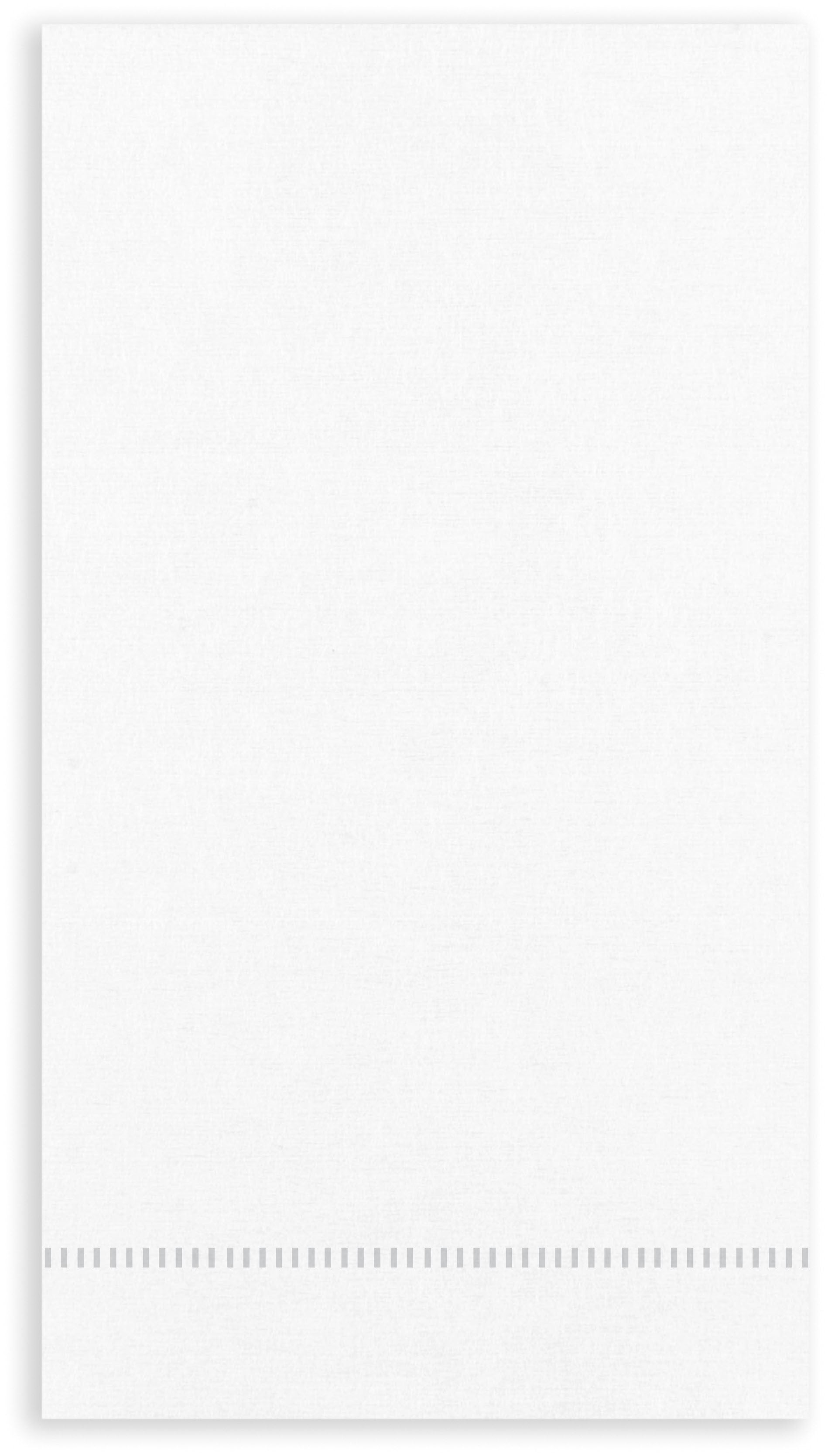 BIO Frame Guest Towel Napkins- Silver (33x40cm) 25 Pack